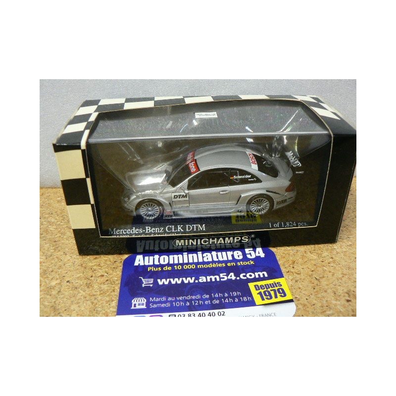 CLK-DTM 2002 ラジコン 2002 Mercedes CLK DTM Test Car T Schneider - Jean Alesi DTM