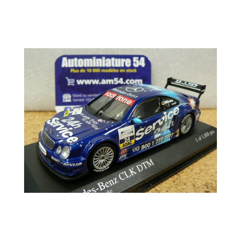 2002 Mercedes CLK DTM n°24 S Muecke Team Service 24 DTM 430023124 Minichamps