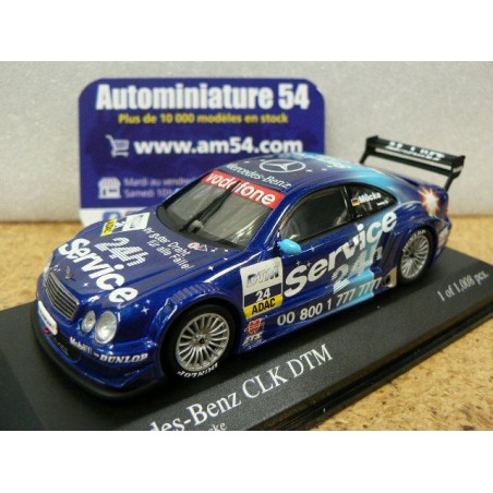 2002 Mercedes CLK DTM n°24 S Muecke Team Service 24 DTM 430023124 Minichamps