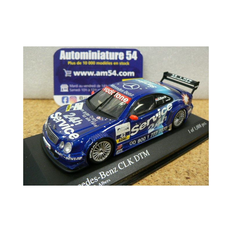 2002 Mercedes CLK DTM n°42 C Albers Team Service 24 DTM 430023142 Minichamps