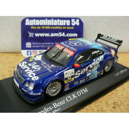 2002 Mercedes CLK DTM n°42 C Albers Team Service 24 DTM 430023142 Minichamps