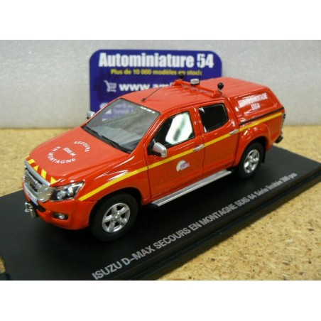 Isuzu D-Max VLM SEC Montagne SDIS64 Pompier Alarme 0029