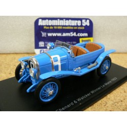 1923 Chenard & Walker n°9 Lagache - Léonard 1st Winner Le Mans 43LM23 Spark Model