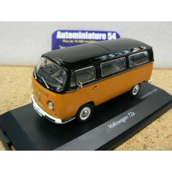 Volkswagen T2a Bus Noire/Orange 03495 Schuco