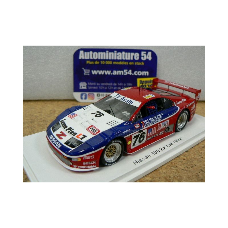 1994 Nissan 300ZX LM n°76 E.Van de Poele - S.Kasuya - P.Gentilozzi Le Mans S7741Spark Model