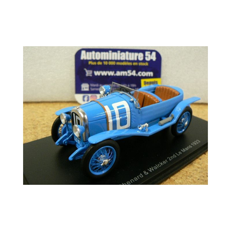 1923 Chenard & Walker n°10 R.Bachmann - C.Dauvergne 2nd Le Mans S8101 Spark Model