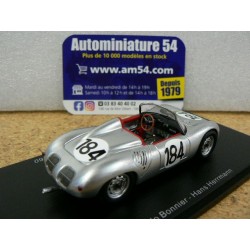 1960 Porsche 718 RS 60N°184 Jo.Bonnier - Hans Herrmann 43TF60 Spark Model