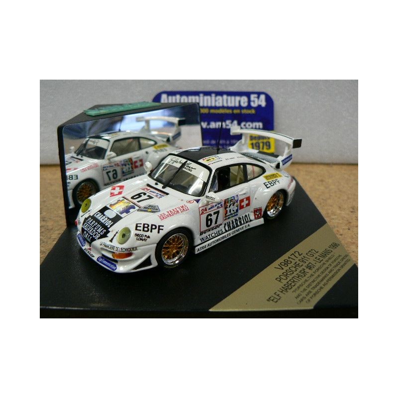1998 Porsche 911 GT2  ELF HABERTHUR N°67 LE MANS V98172 Vitesse