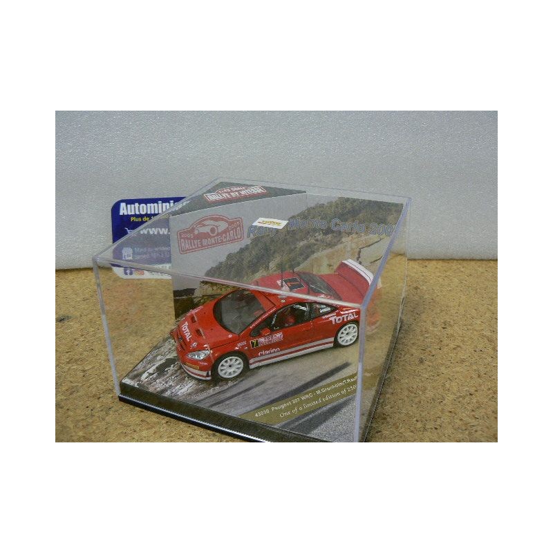 Vitesse 1/43 Peugeot 307 WRC - Gronholm/Rautiainen - Monte-Carlo 2004 - Limitée 82/2500