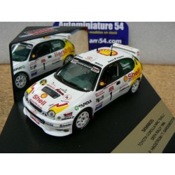 1998 Toyota Corolla WRC SHELL P.Hagstrom - T.Gardemeister DEFA RALLY SKM99020 Ixo Models - SKID