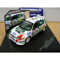 1998 Toyota Corolla N°12 WRC ASG/CASTROL M.Gronholm - T.Rautiainen FILAND RALLY  SKM99008 Ixo Models - SKID