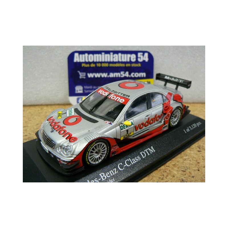 2004 Mercedes C-CLASS DTM n°1 B. Schneider Team AMG 400043401 Minichamps