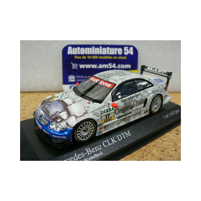 2004 Mercedes CLK COUPE DTM n°17 M.Winkelhock Team PERSSON 400043317 Minichamps