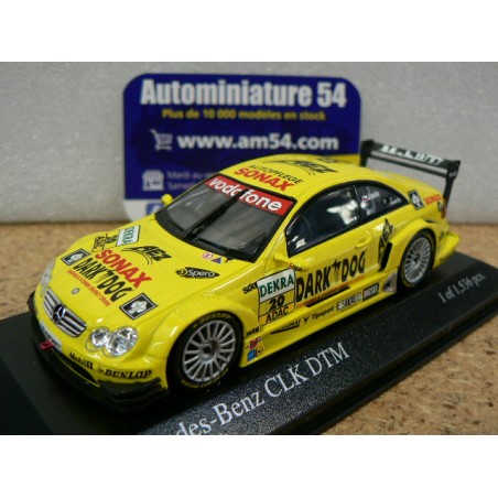 2004 Mercedes CLK COUPE DTM n°20 J. Janis Team ROSBERG 400043320 Minichamps