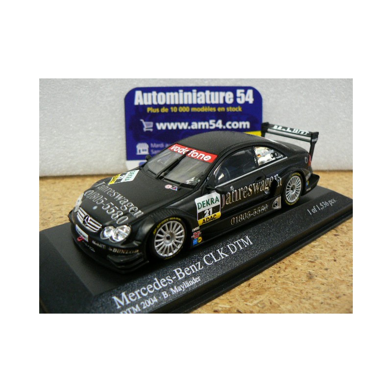 2004 Mercedes CLK COUPE DTM n°21 B. Maylander Team ROSBERG 400043321 Minichamps