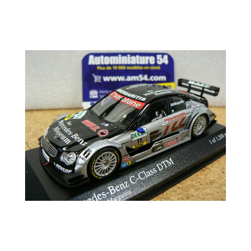 2006 Mercedes C-CLASS DTM n°11 A. Margaritis Team PERSSON 400063581 Minichamps