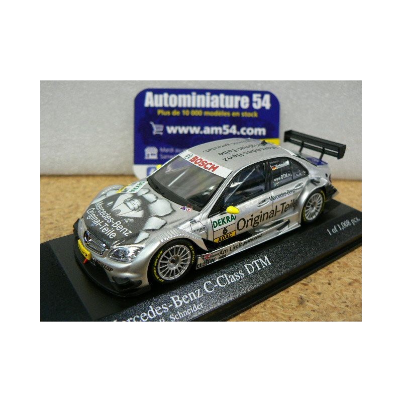 2008 Mercedes C-CLASS DTM n°6 B.Schneider TEAM AMG MERCEDES 400083806 Minichamps