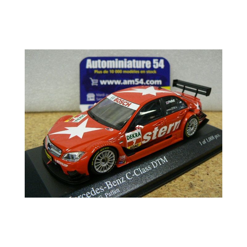 2008 Mercedes C-CLASS DTM n°7 G Paffett TEAM AMG MERCEDES 400083707 Minichamps