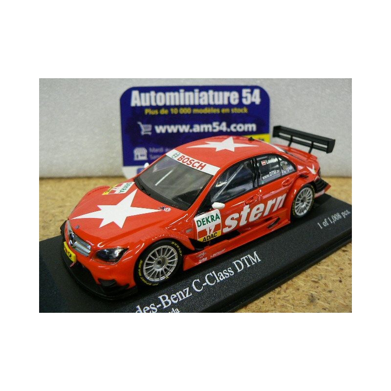 2009 Mercedes C-CLASS DTM n°17 M.Lauda TEAM AMG MERCEDES 40003816 Minichamps