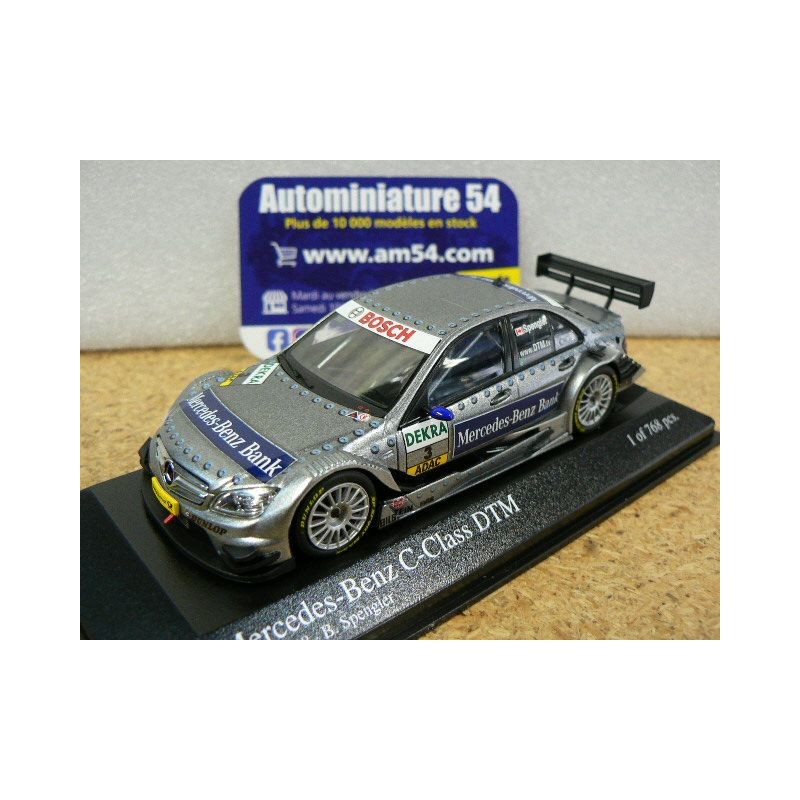 2008 Mercedes C-CLASS DTM n°3 B.Spengler TEAM AMG MERCEDES 400083803 Minichamps