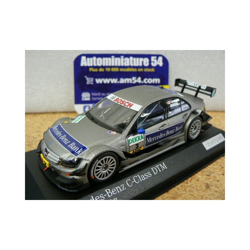 2011 Mercedes C-CLASS DTM n°3 B.Spengler TEAM AMG MERCEDES 400113903 Minichamps