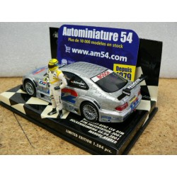 2001 Mercedes CLK DTM Présentation Hockenheimring Manuel Reuter + 1 Figurines 400013791 Minichamps