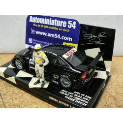 2001 Opel V8 DTM  Rollout Volker Strycek Circuit De Catalunya  + 1 Figurines 400014190  Minichamps