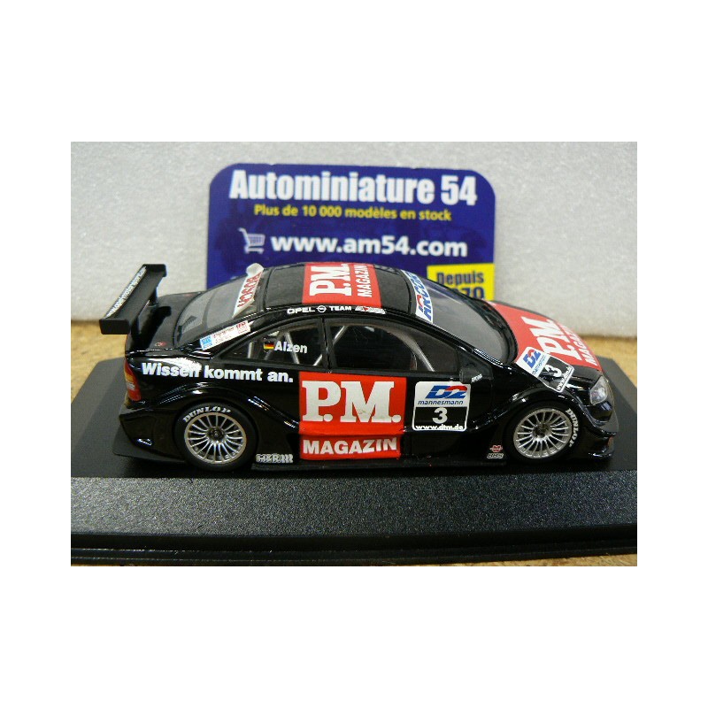 Action 1/18 Opel V8 Coupé DTM 2000 U. Alzen, état Correct En Boîte, Fabrication Argentine