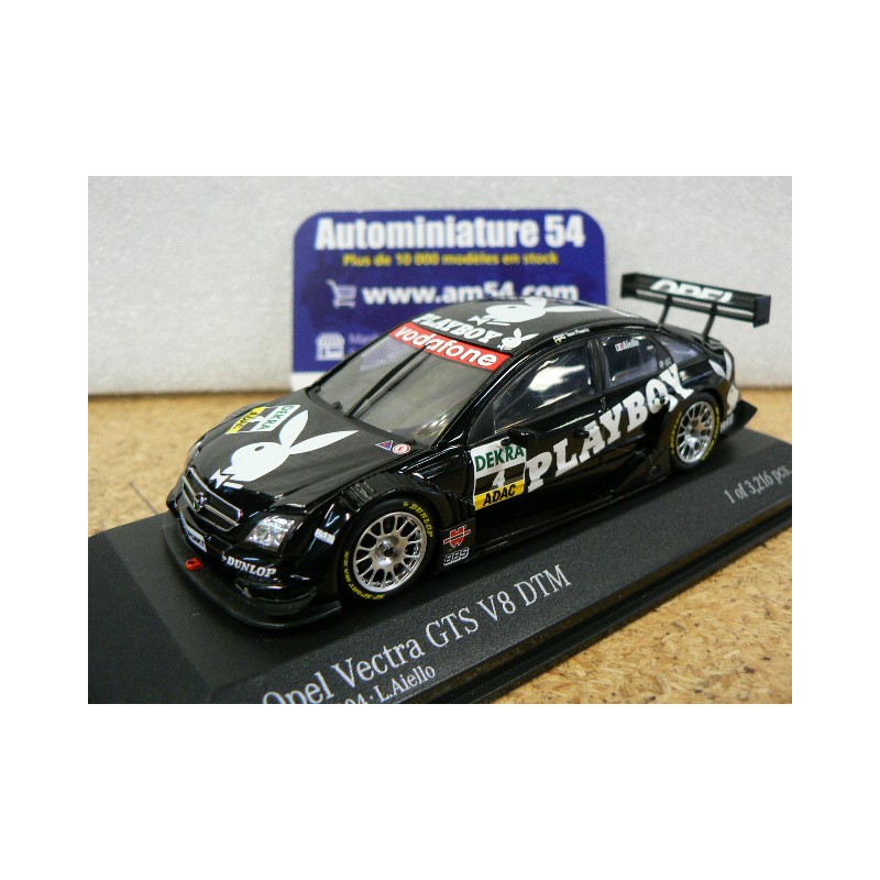 2004 Opel Vectra GTS V8 DTM n°4 L.Aiello OPC Team Phoenix 4300044404 Minichamps