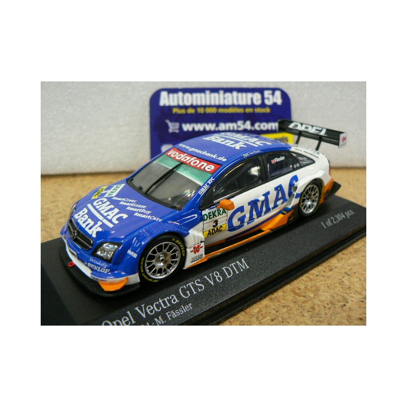 2004 Opel Vectra GTS V8 DTM n°3 M.Fässler OPC Team Phoenix 400044403 Minichamps