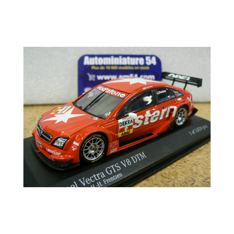 2004 Opel Vectra GTS V8 DTM N° 9 H.Frentzen OPC TEAM HOLZER 400044409 Minichamps