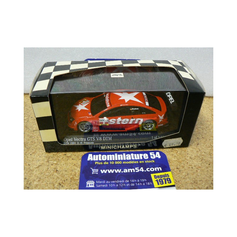 2004 Opel Vectra GTS V8 DTM N° 9 H.Frentzen OPC TEAM HOLZER