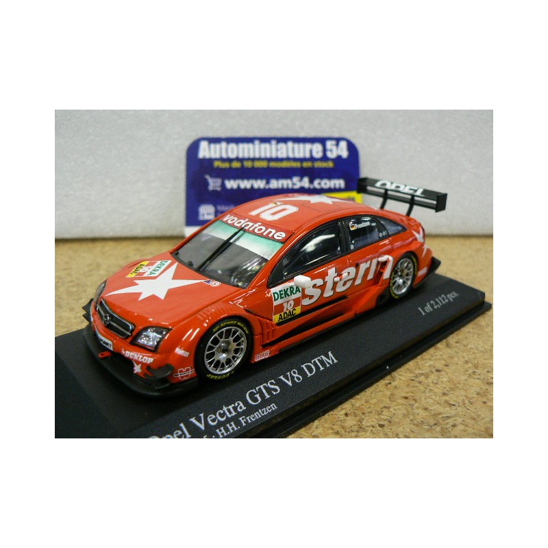 2005 Opel Vectra GTS V8 DTM N°10 H.Frentzen TEAM OPC 400054610 Minichamps