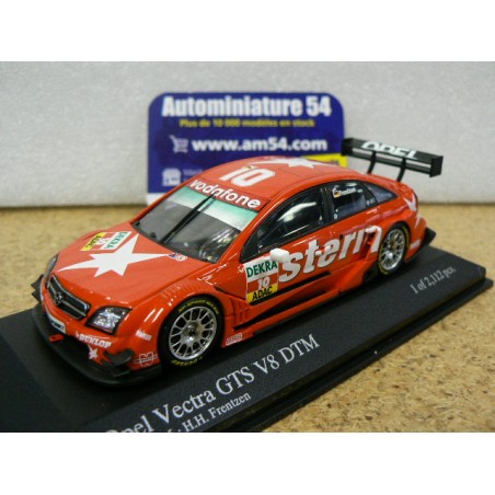 2005 Opel Vectra GTS V8 DTM N°10 H.Frentzen TEAM OPC 400054610 Minichamps