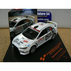2009 Mitsubishi Lancer Evo X n°19 Proh - Dell'Agostino Monte Carlo 43423 Vitesse
