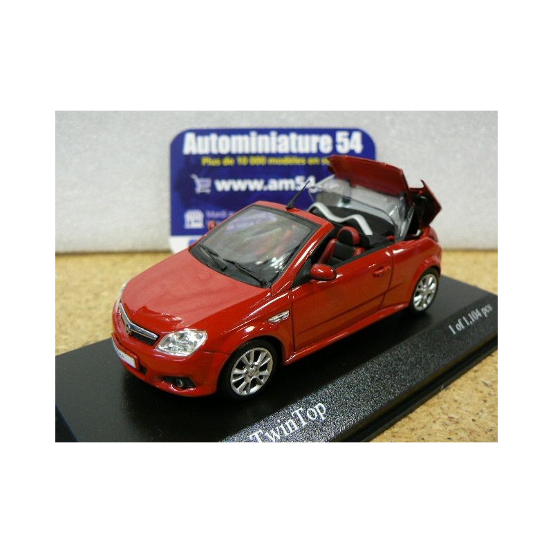 Opel Tigra TwinTop 2004 Red 400043131 Minichamps