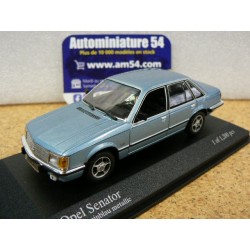 Opel Senator 1980 Blue Metallic 400045102 Minichamps
