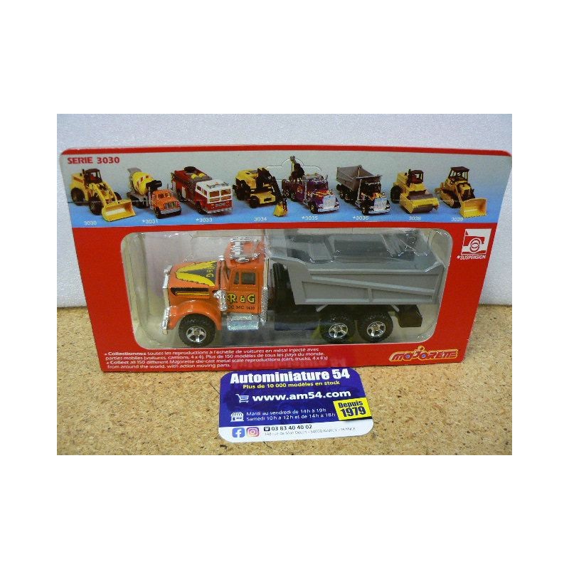 Majorette Super Maxi Camion Poubelle Clean City Série 3030 – Vert – En Boîte