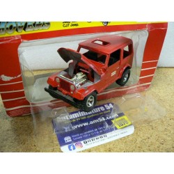 Jeep CJ7 Pompiers Alpes incendie MAJORETTE 3016 Super Movers