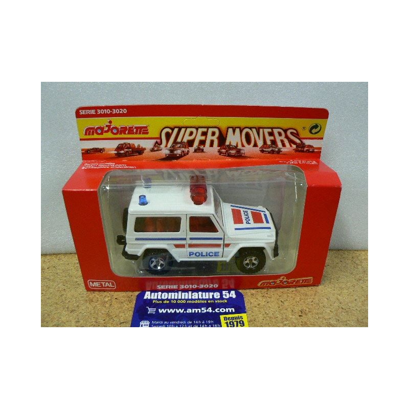 Police MAJORETTE 3017 Super Movers