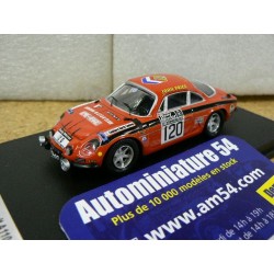 1972 Alpine A110 n°120 Price - Turner 42th Rac Rally ref RR.UK55 Trofeu