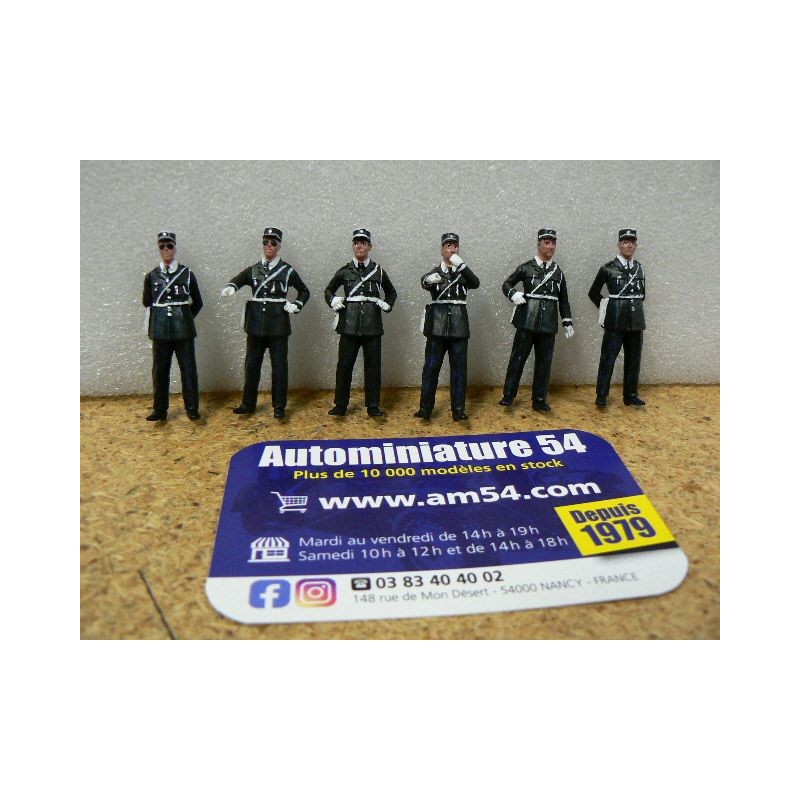 Figurines Gendarmes (6) 1960/70 perfex731 Perfex