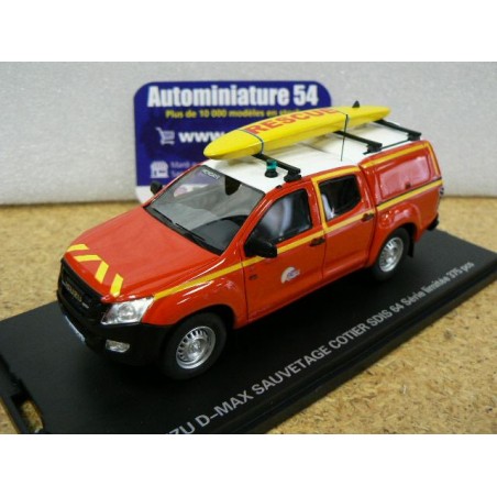 Isuzu D-Max Sauvetage Cotier SDIS64 Pompier Alarme 0030