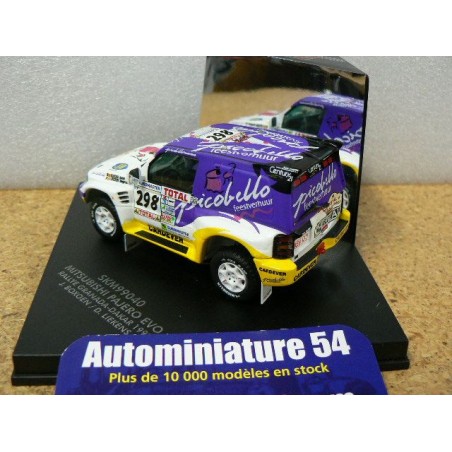 RARE SKID SKM99031 4x4 MITSUBISHI PAJERO EVO RALLYE DAKAR 99 Strugo 1