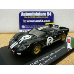 1966 Ford GT40 n°2 McLaren - Amon 1st Winner Le Mans 43054 CMR