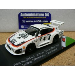 1979 Porsche 935 K3 n°41 "Numéro Réservé" Ludwig - Whittington - Whittington  1st Winner Le Mans 43005 CMR