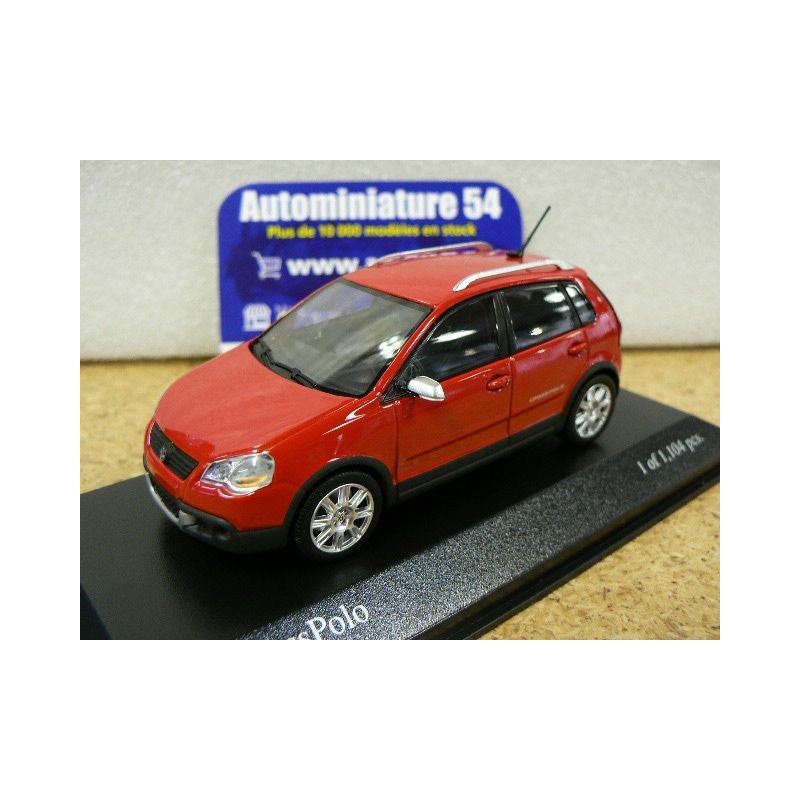 Volkswagen Cross Polo 2006 Flash Rot 400054470 Minichamps