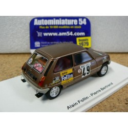 1975 Renault 5 LS n°49 Follin - Bertrand Monte Carlo S6019 Spark Model