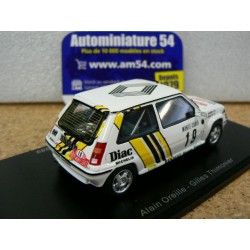 1989 Renault 5 GT Turbo supercinq n°19 Oreille - Thimonier Monte - Carlo S5565 Spark Model