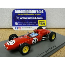 1962 Lotus 21 n°22 Jo Siffert Belgium GP S7117 Spark Model